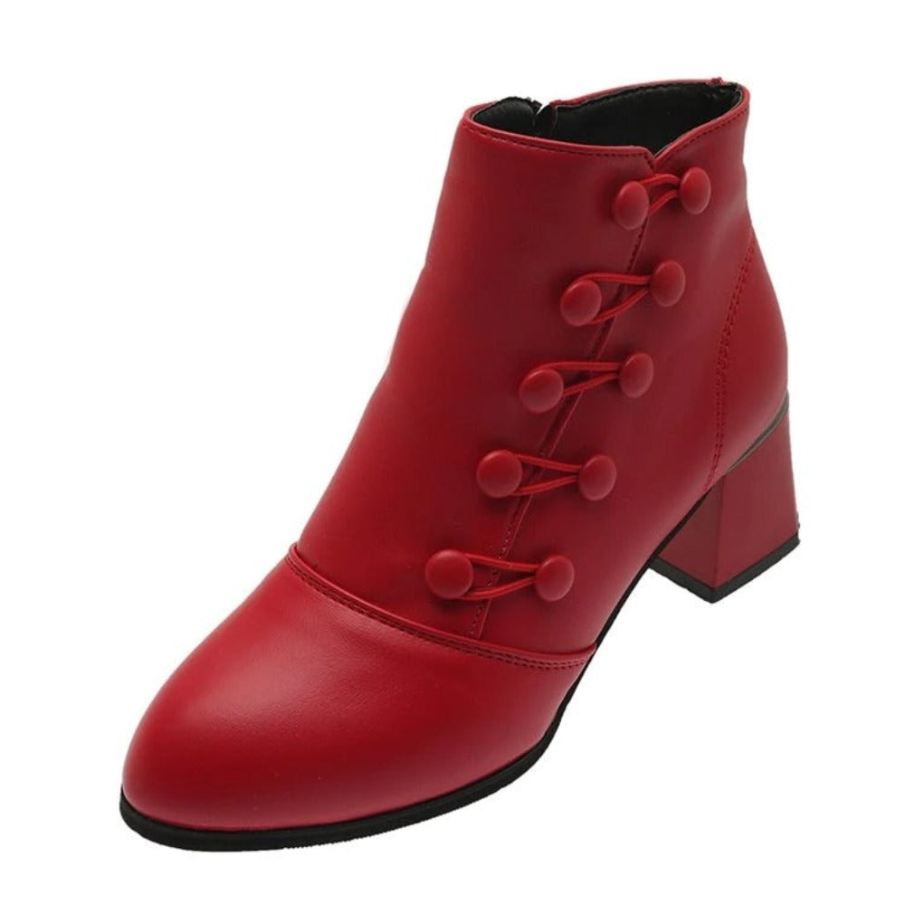 Chunky High-Top Chelsea Boots for Women - Footwearelite