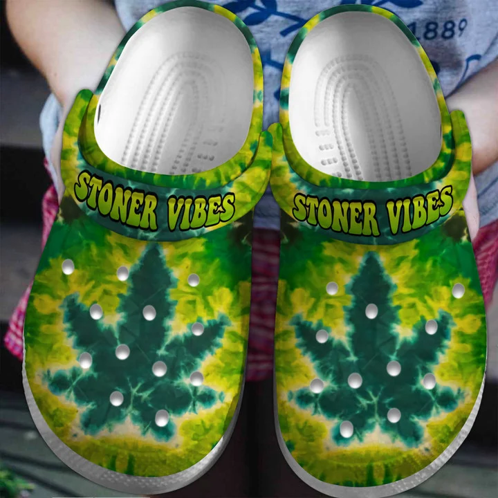Footwearmerch Smoke 420 Crocs Crocband Weed clogs For Women Men