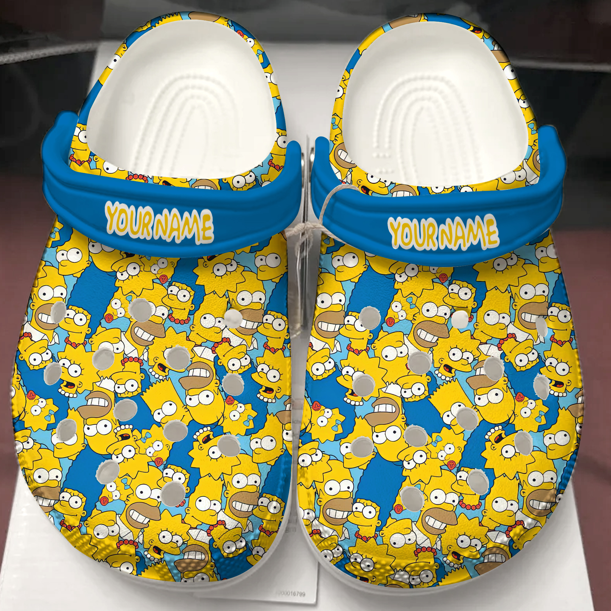 Footwearmerch The Simpsons TV Series Crocs Crocband Clogs Shoes Comfortable For Men Women and Kids