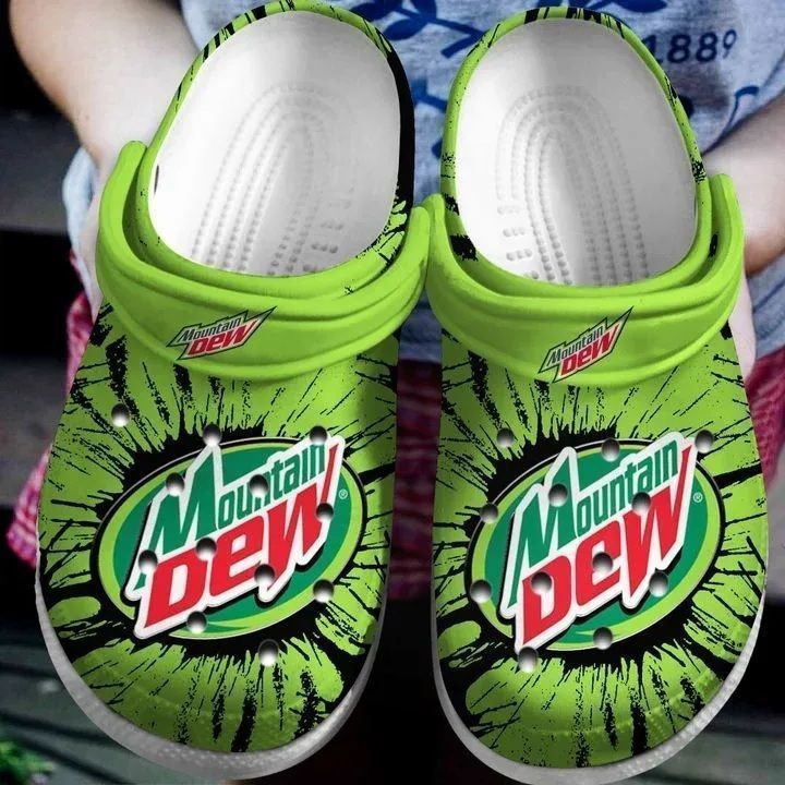 Footwearmerch Amazon Pepsico Mountain Dew clog Shoes