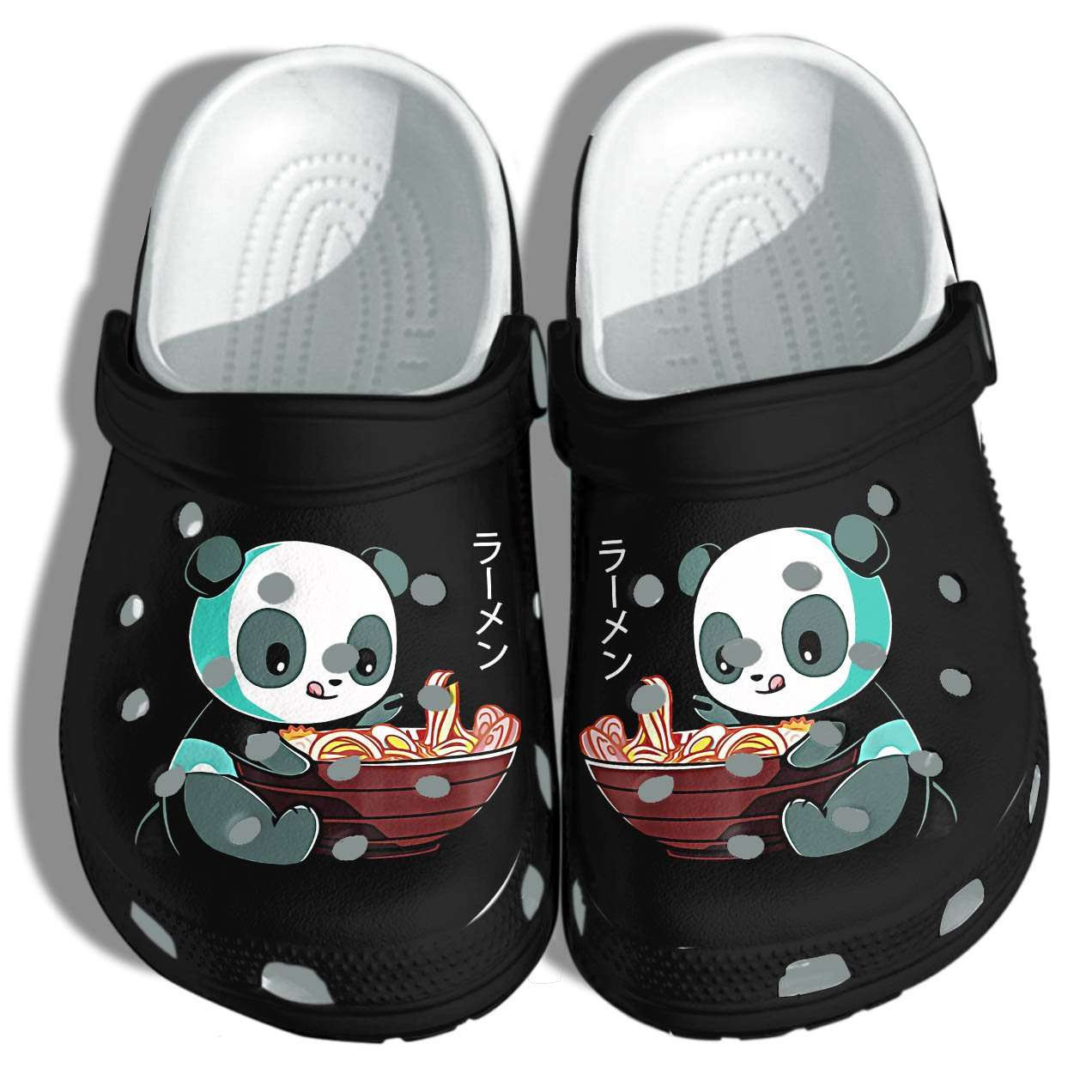 Footwearmerch Anime Panda Noodle Japan Who Love Panda Crocband Clog Shoes