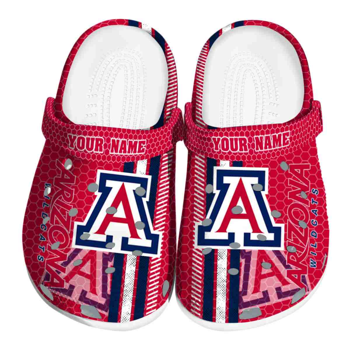 Footwearmerch Arizona Wildcats NCAA Sport Crocs Crocband Clogs Shoes Comfortable For Men Women and Kids