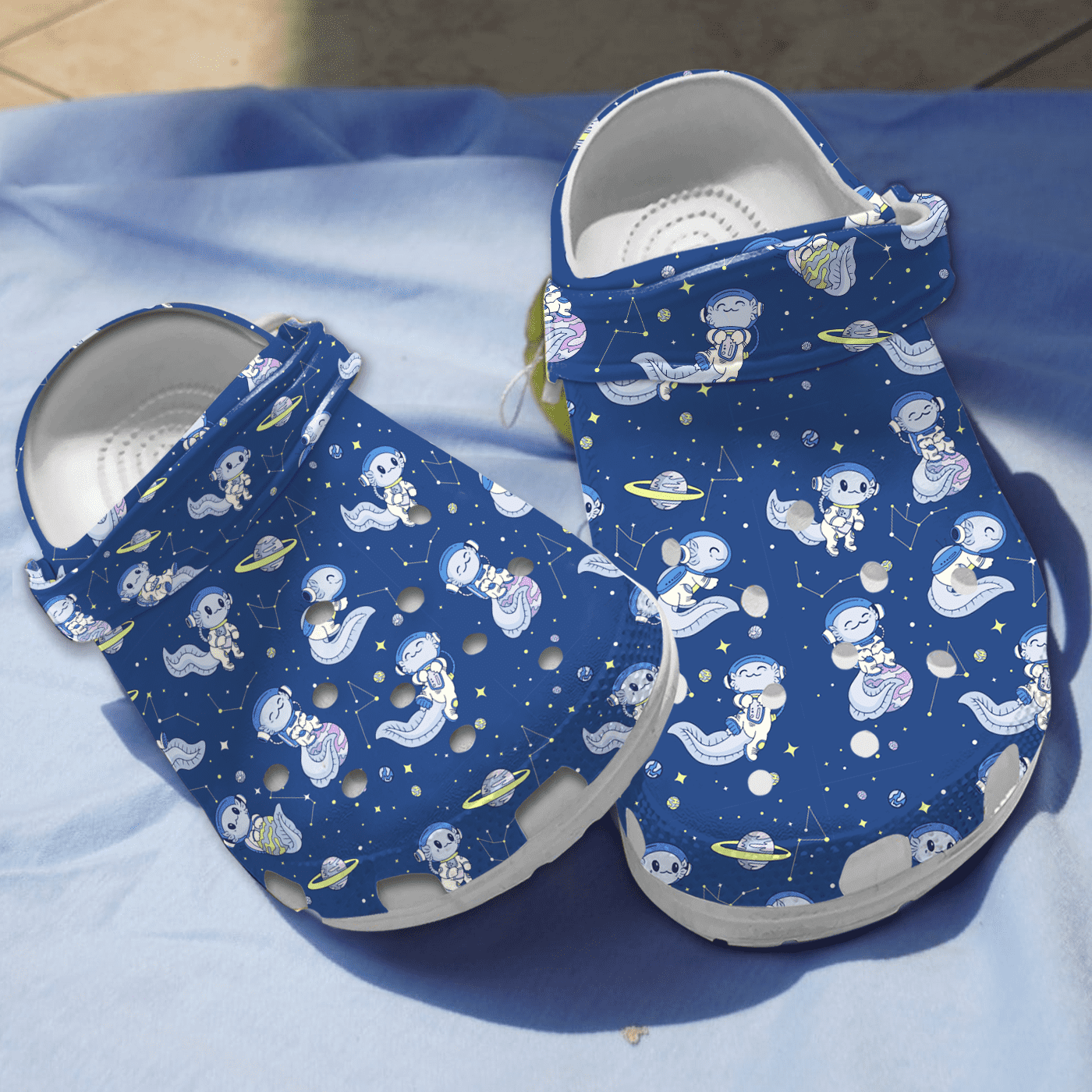 Footwearmerch Axolotl Animal Crocs Crocband Clogs Shoes Comfortable For Men Women and Kids