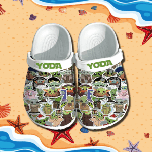 Footwearmerch Baby Yoda Crocs Clog Shoes