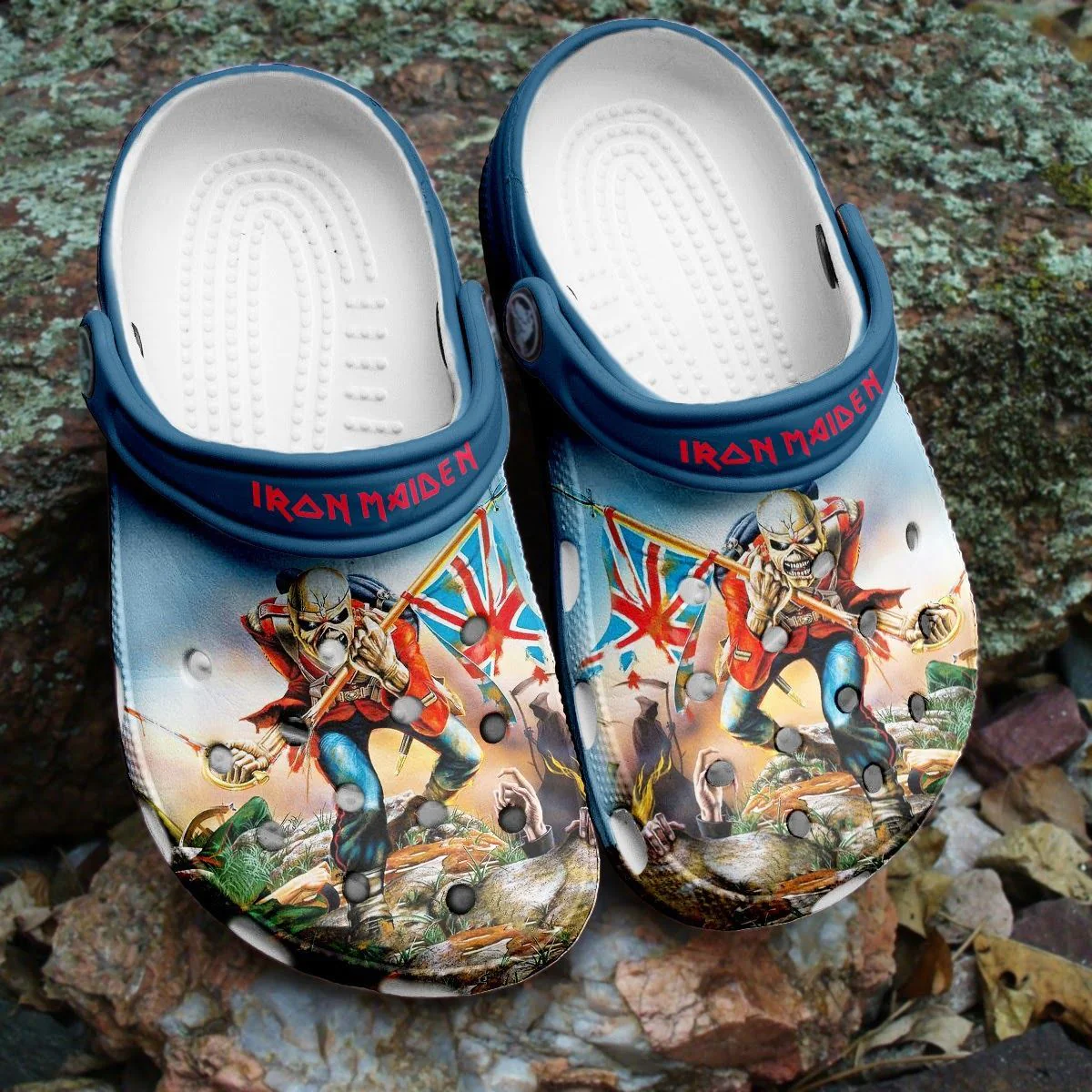 Footwearmerch Band on Shoes A39-1 Crocs Crocband Clogs Shoes For Men Women