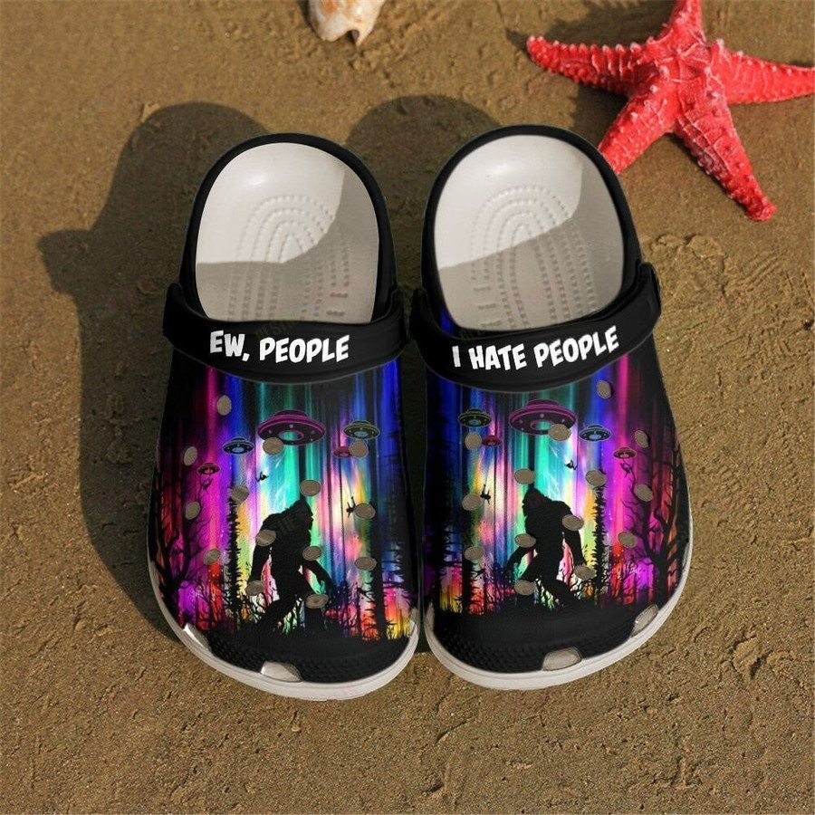 Footwearmerch Bigfoot Ew People Shoes clogs Gifts For Men Son