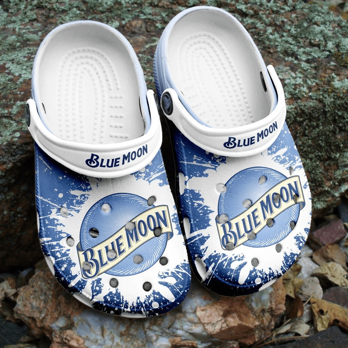 Footwearmerch Blue Moon Beer Adults Crocs Clogs Crocband Shoes Comfortable For Men Women