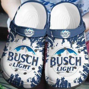 Footwearmerch Busch Light Beer Crocband Clog Shoes