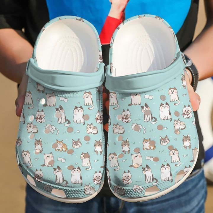 Footwearmerch Cat Lovely Cats Classic Clogs Shoes