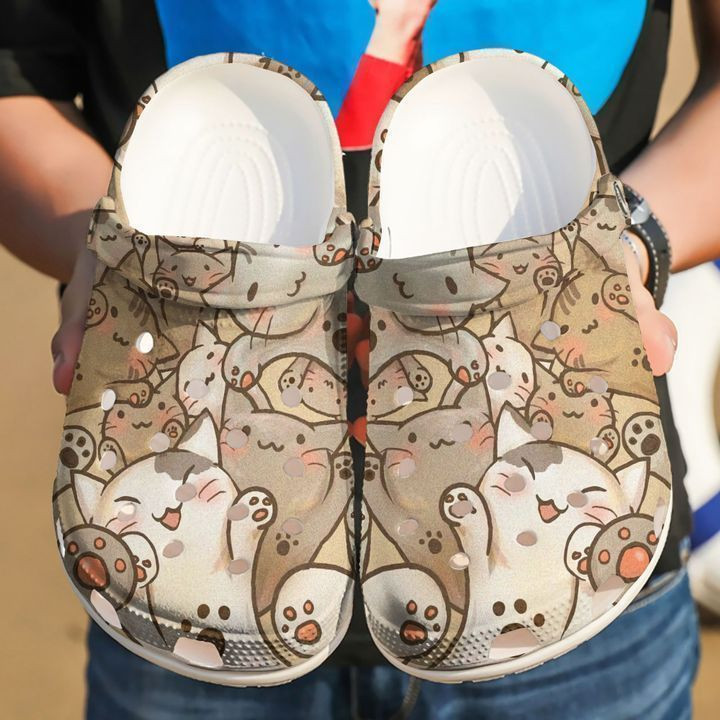 Footwearmerch Cat Lovely Kittens Classic Clogs Shoes