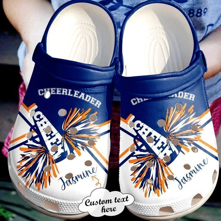 Footwearmerch Cheerleader Personalized For Cheerleaders Classic Clogs Shoes