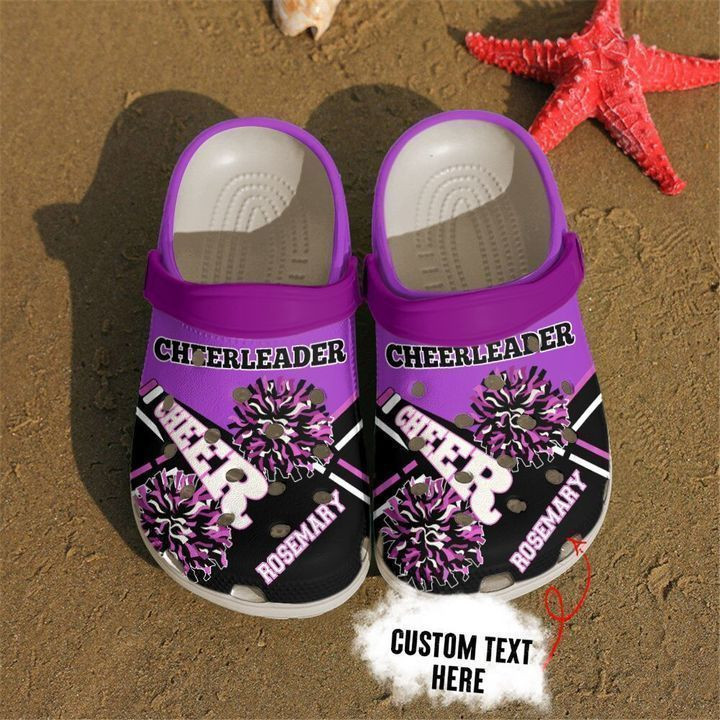Footwearmerch Cheerleading Personalized Cheerleader Classic Clogs Shoes