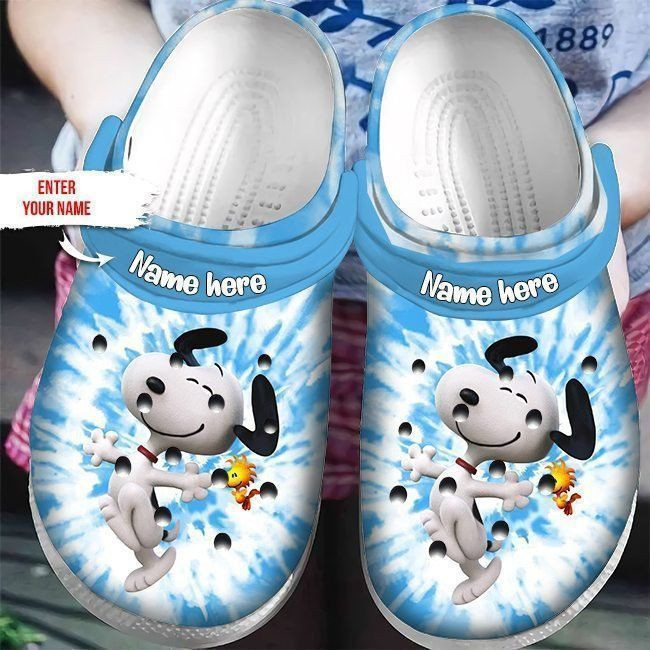 Footwearmerch Chill Out Snoopy Cute Clog Shoes