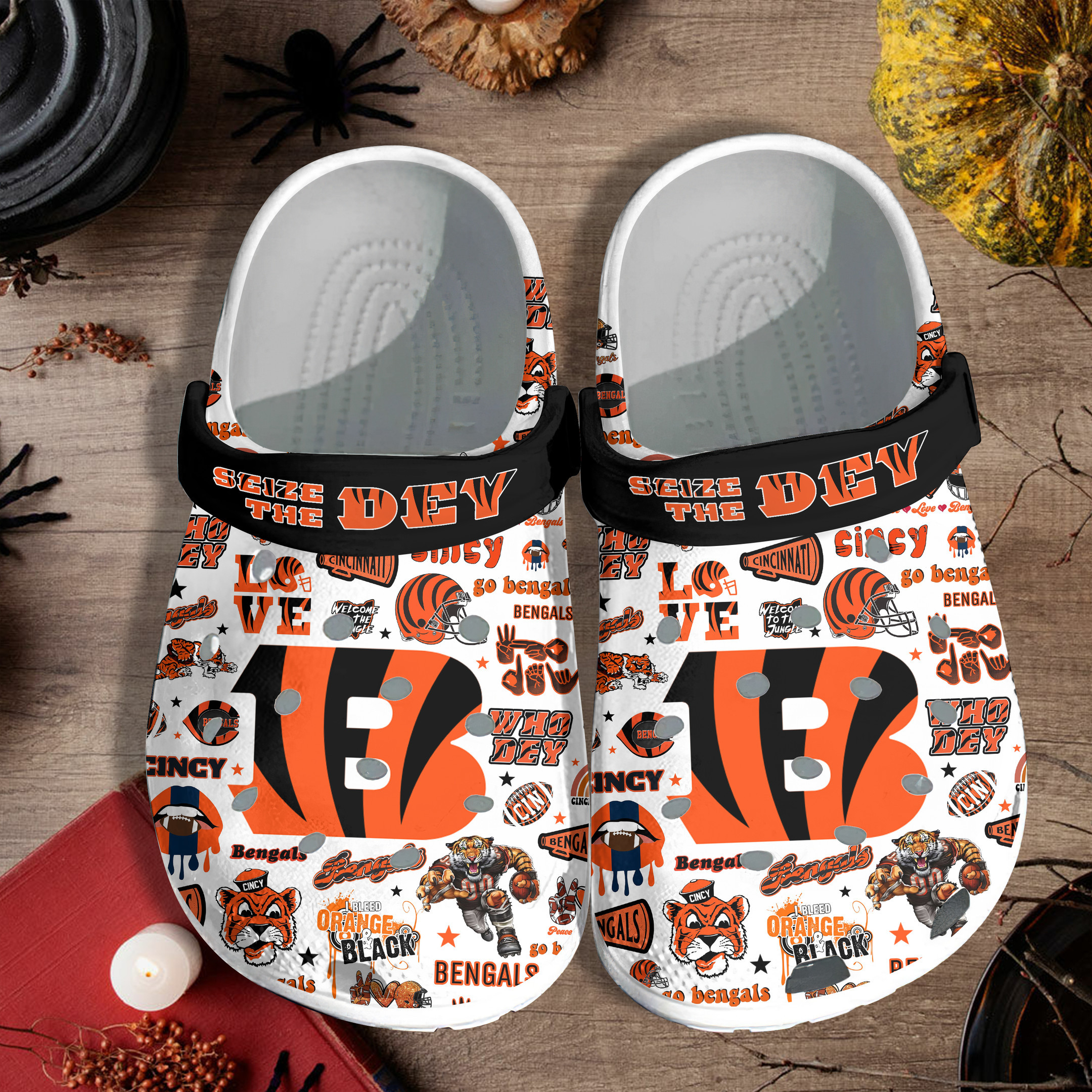 Footwearmerch Cincinnati Bengals NFL Sport Crocs Crocband Clogs Shoes Comfortable For Men Women and Kids