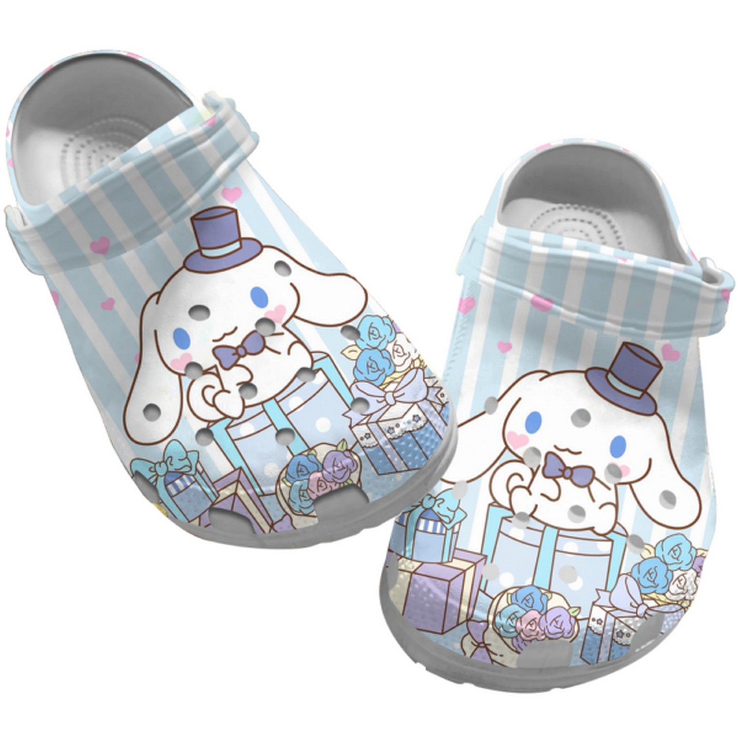 Footwearmerch Cinnamoroll Cartoon Crocs Crocband Clogs Shoes Comfortable For Men Women and Kids