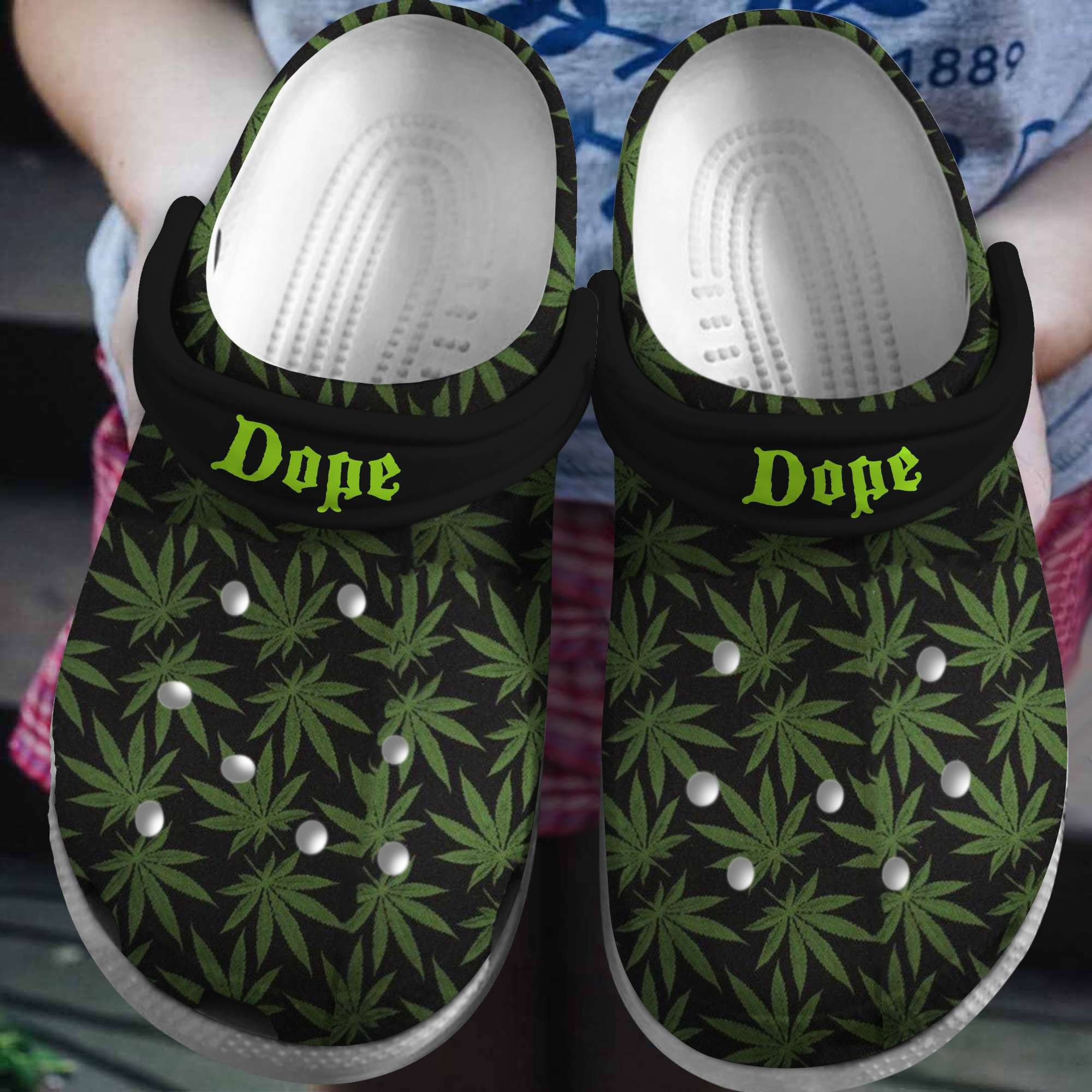 Footwearmerch Dope Artwork Crocs Crocband Clogs Shoes Comfortable For Men Women and Kids