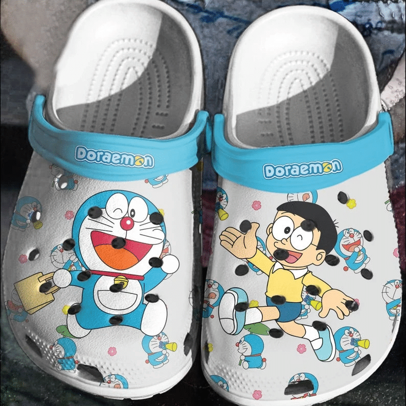 Footwearmerch Doraemon Crocs Clog Shoes