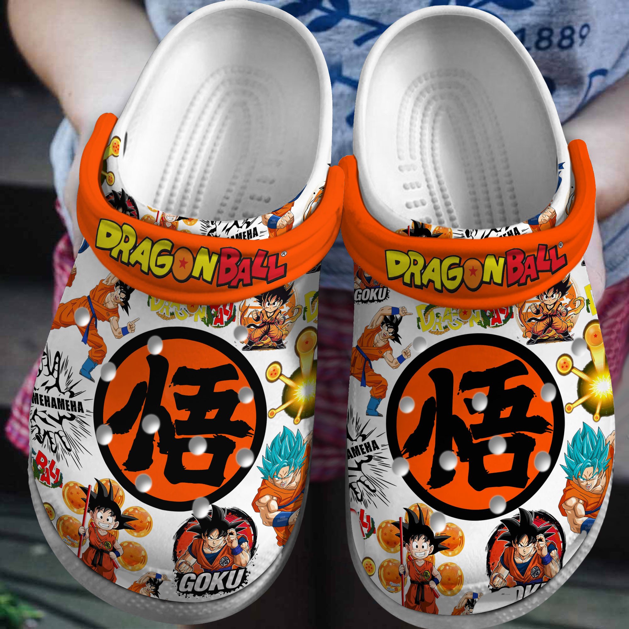 Footwearmerch Dragon Ball Anime Crocs Crocband Clogs Shoes Comfortable For Men Women and Kids