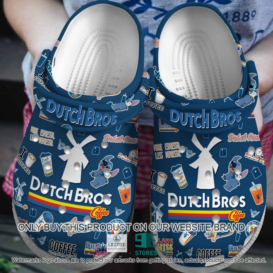 Footwearmerch Dutch Bros Coffee Crocs Crocband Clogs Shoes Comfortable For Men Women and Kids