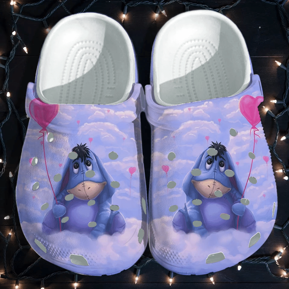 Footwearmerch Eeyore Crocs Clog Shoes