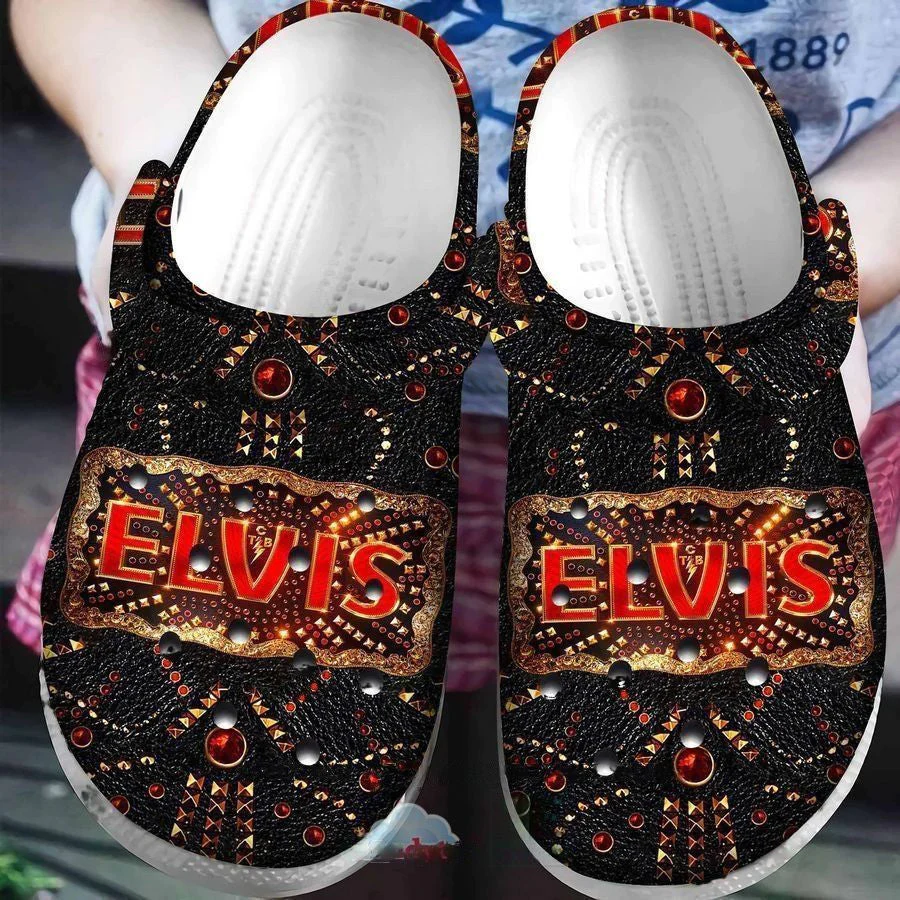 Footwearmerch Elvis Crocs Crocband Clogs Comfortable Shoes For Men Women