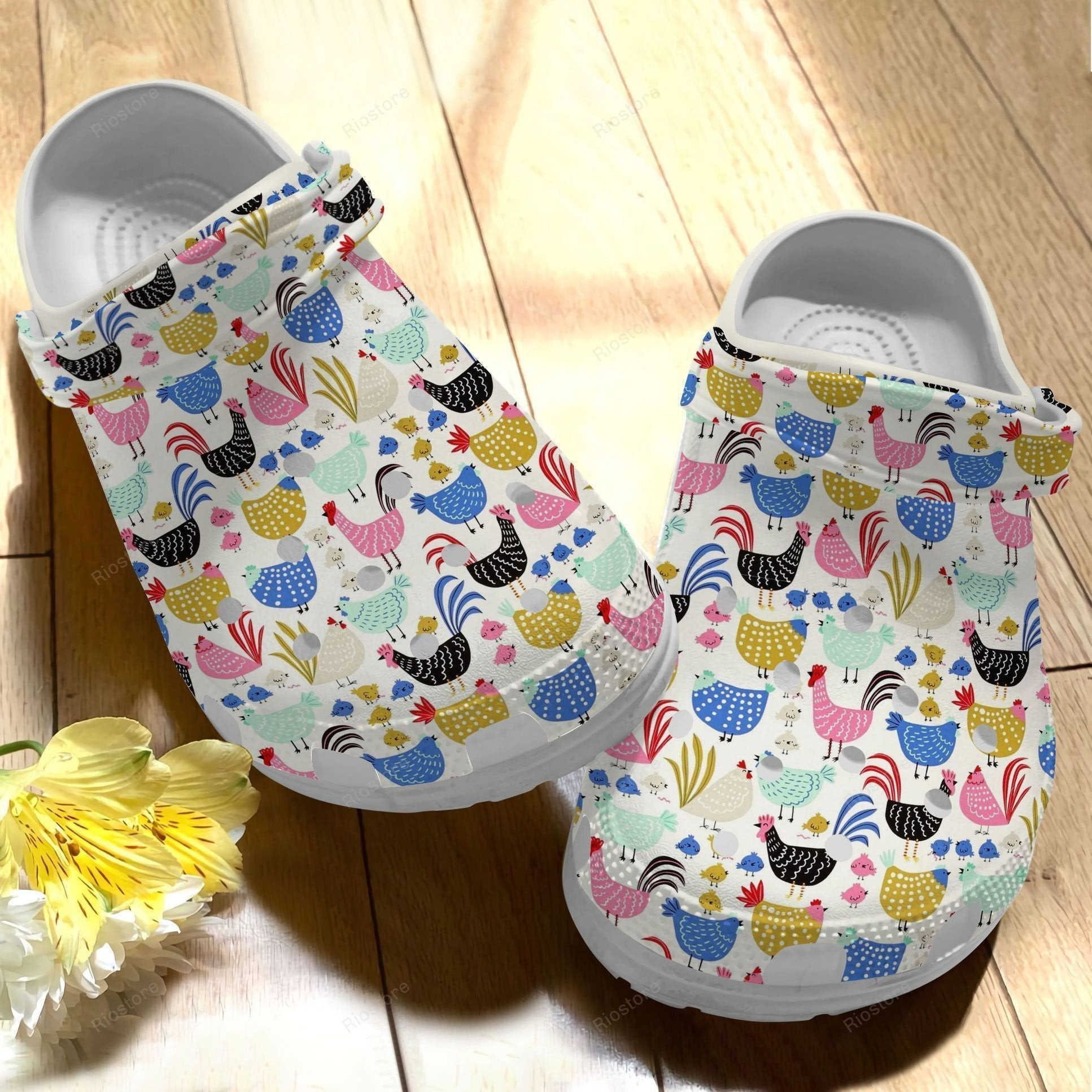 Footwearmerch Family Chicken Croc Shoes Crocbland Clog Gifts For Family Members