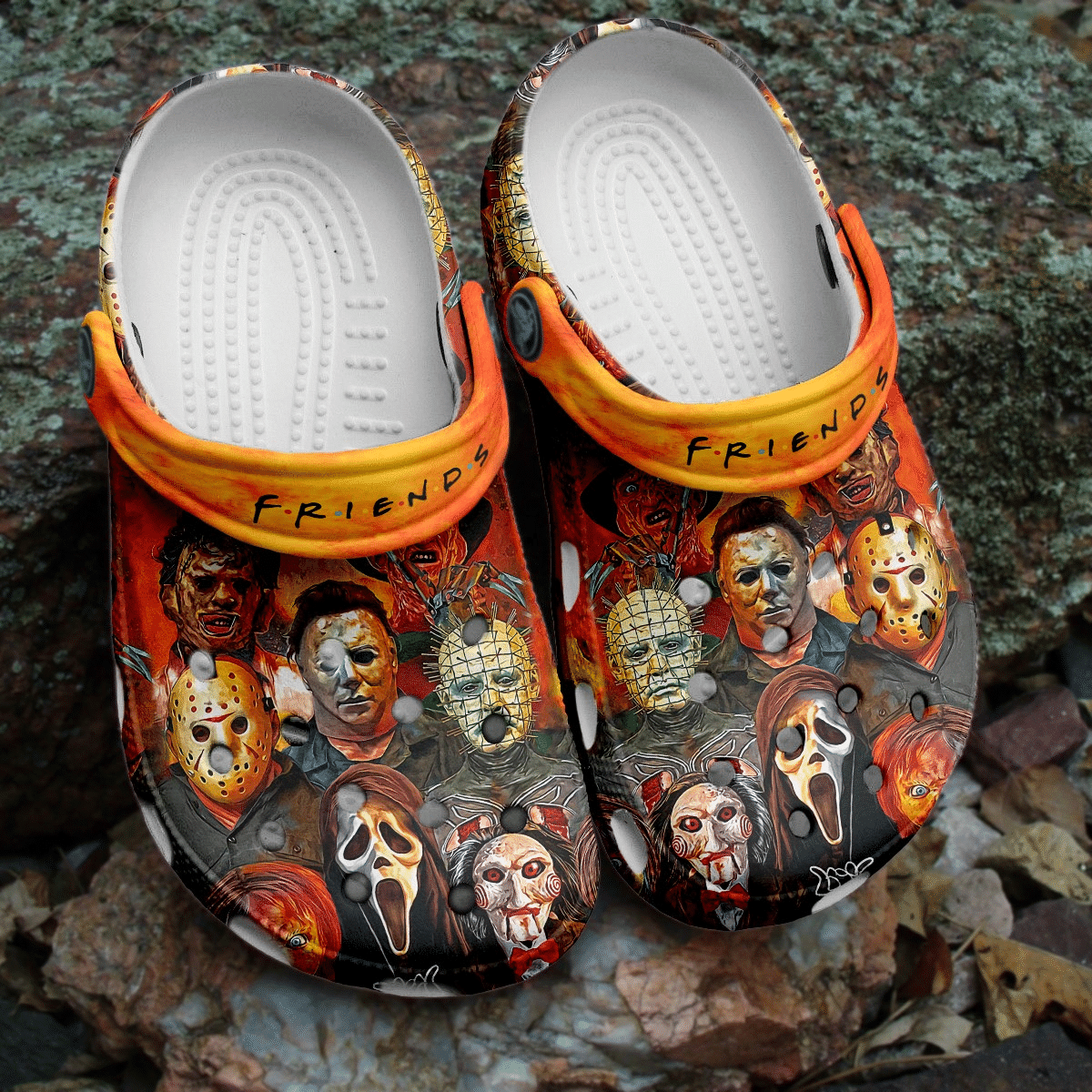 Footwearmerch Friday The 13thMovie Crocs Crocband Clogs Shoes Comfortable For Men Women and Kids