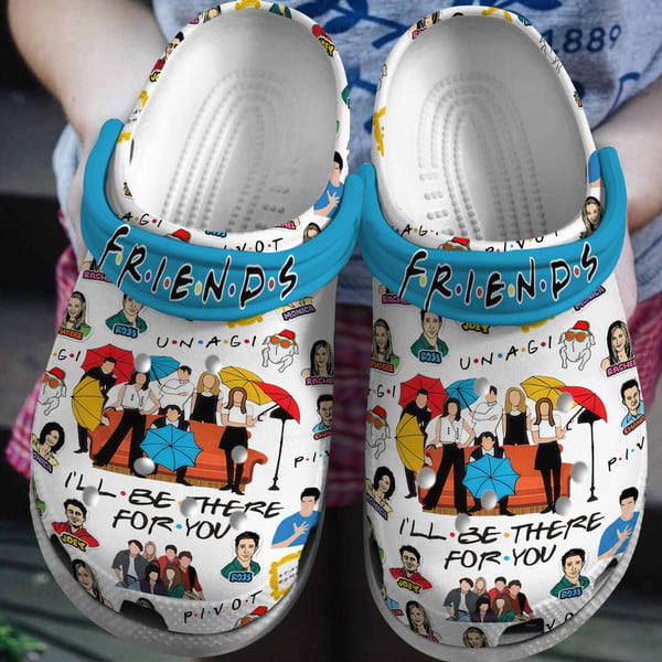 Footwearmerch Friends TV Series Crocs Crocband Clogs Shoes Comfortable For Men Women and Kids