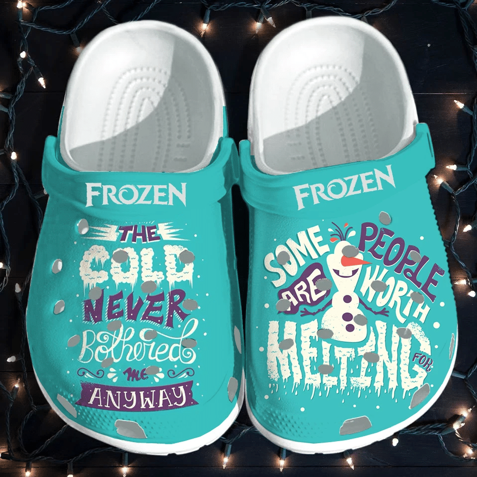 Footwearmerch Frozen Crocs Clog Shoes