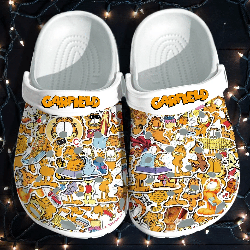 Footwearmerch Garfield Crocs Clog Shoes