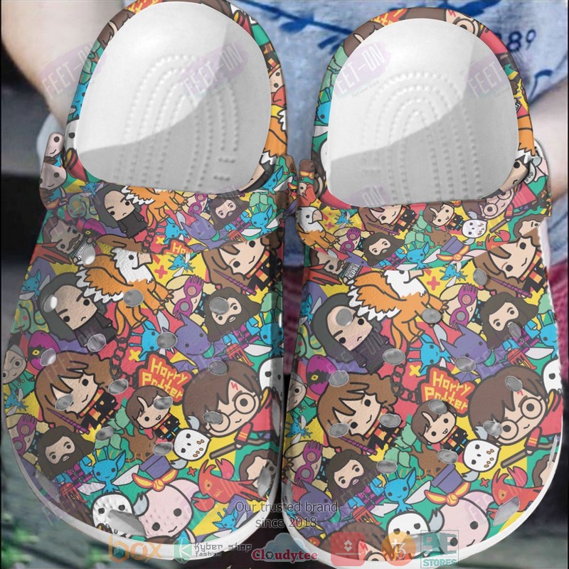 Footwearmerch Harry Potter Movie Crocs Crocband Clogs Shoes Comfortable For Men Women and Kids