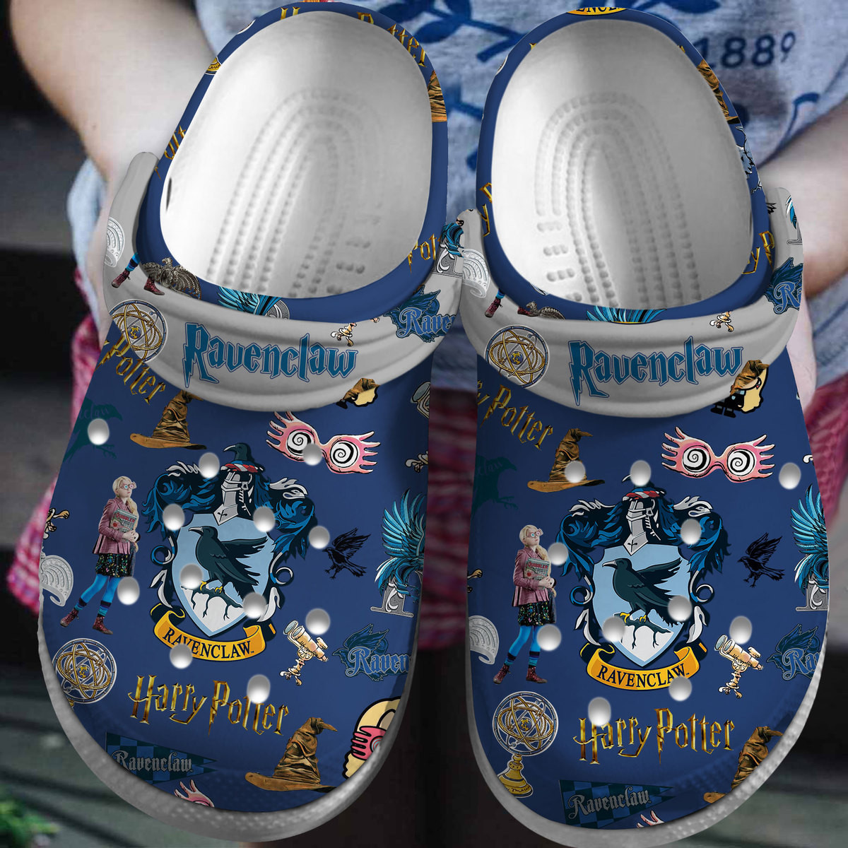 Footwearmerch Harry Potter Movie Crocs Crocband Clogs Shoes Comfortable For Men Women and Kids