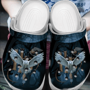 Footwearmerch Harry Potter Owl Crocband Clogs