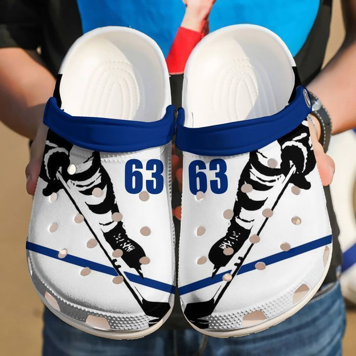 Footwearmerch Hockey Personalized Player clog Shoes
