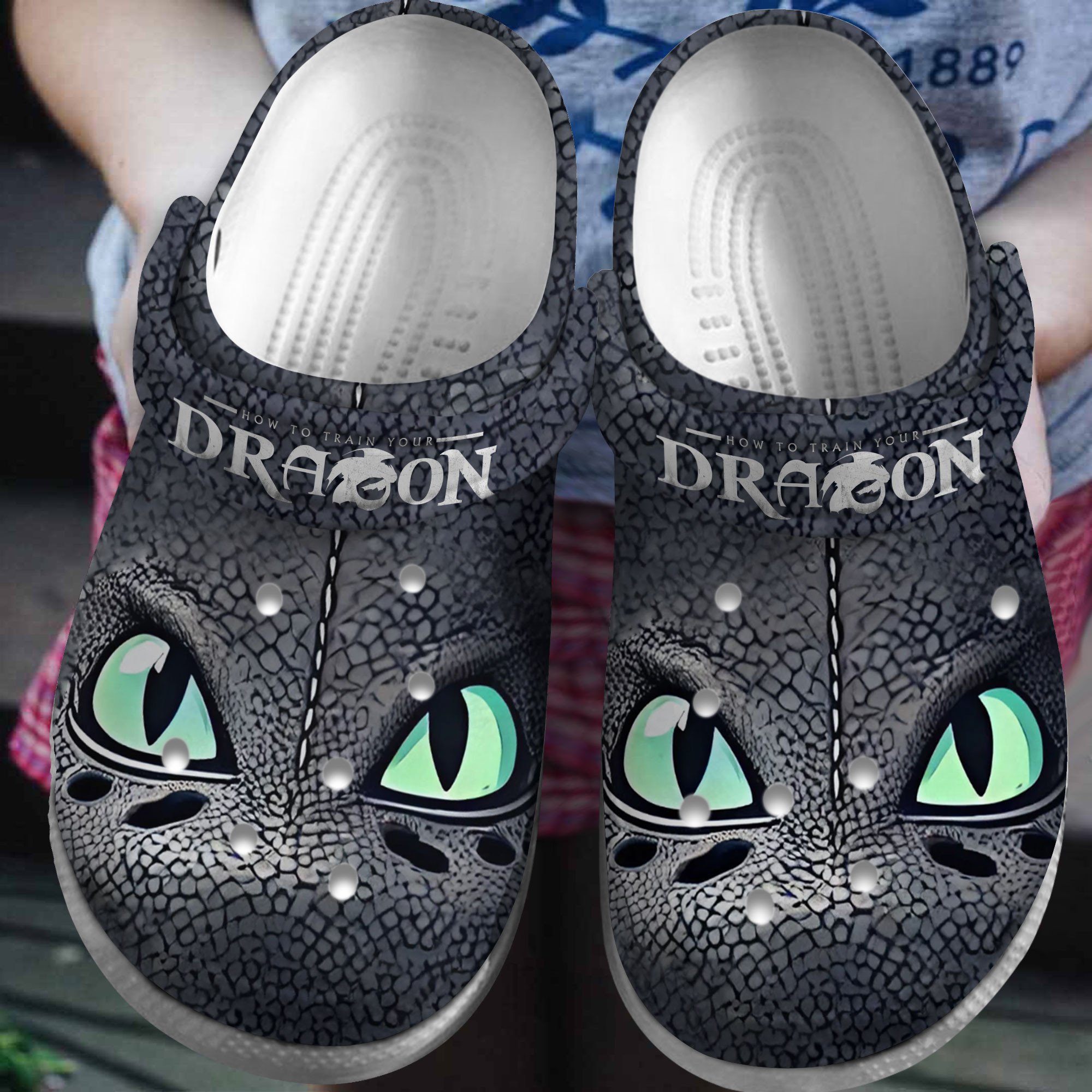 Footwearmerch How To Train Your Dragon Movie Crocs Crocband Clogs Shoes Comfortable For Men Women and Kids