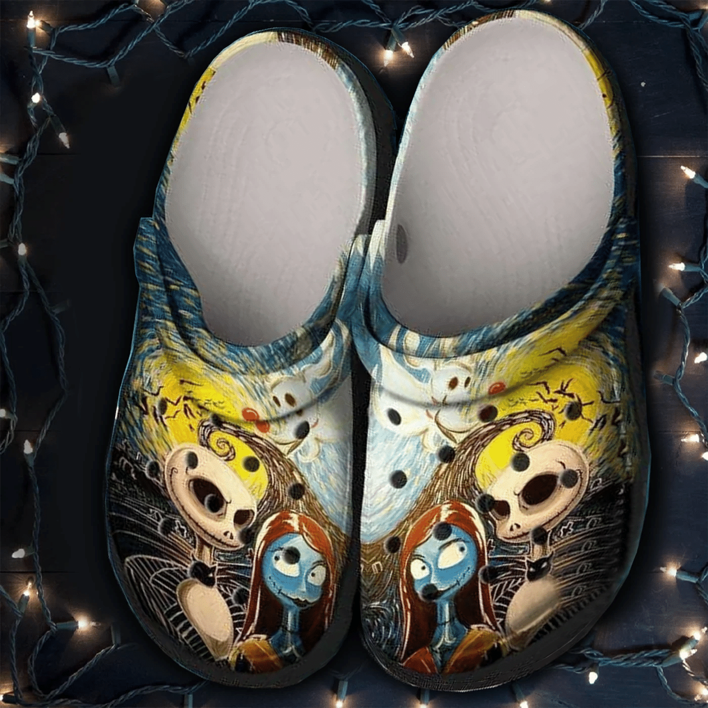 Footwearmerch Jack Skellington Crocs Clog Shoes
