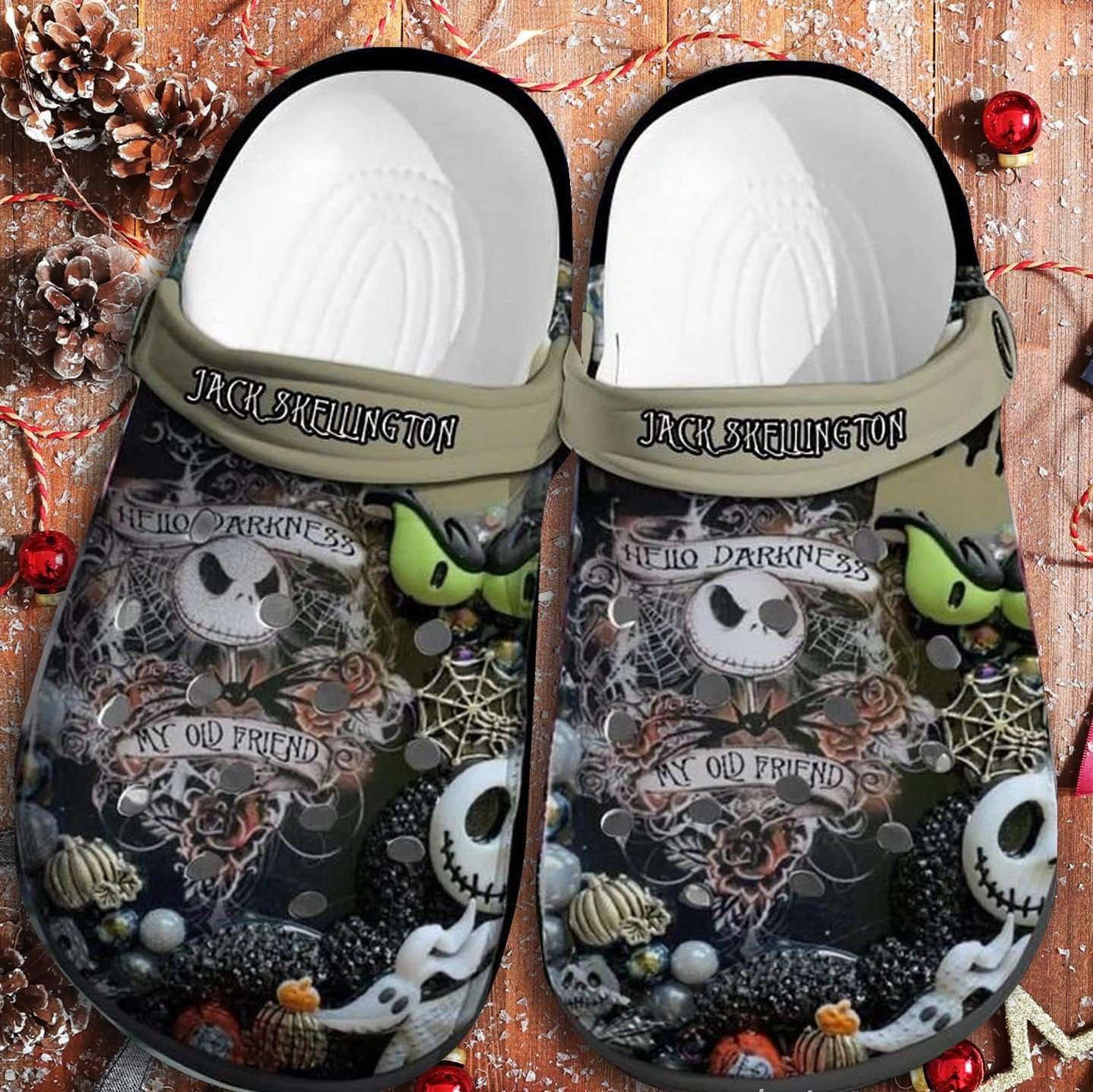 Footwearmerch Jack Skellington Nightmare Christmas Crocband Clog Shoes