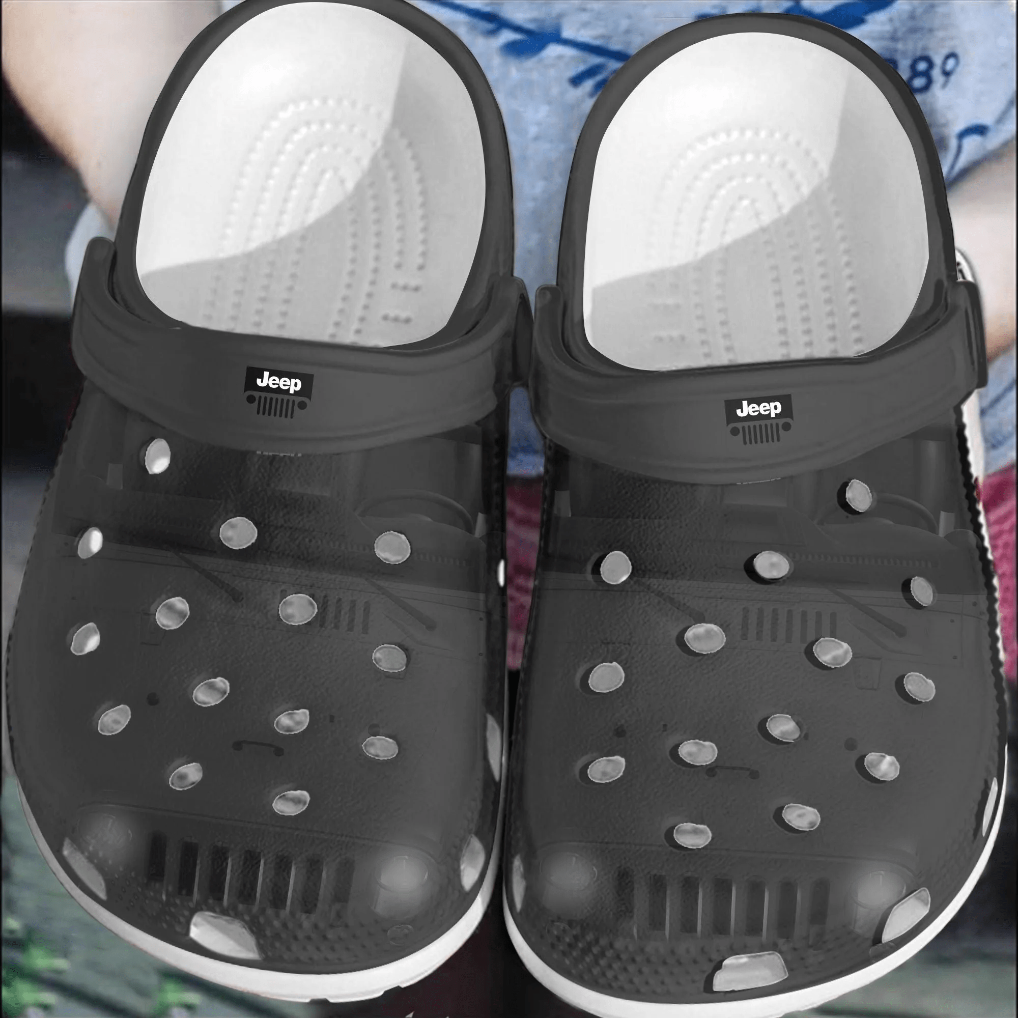 Footwearmerch Jeep Crocs Shoes Comfortable Clogs Crocband For Men Women