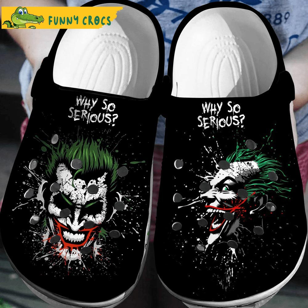 Footwearmerch Joker Movie Crocs Crocband Clogs Shoes Comfortable For Men Women and Kids