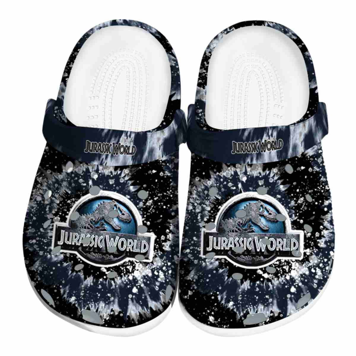 Footwearmerch Jurassic World Game Crocs Crocband Clogs Shoes Comfortable For Men Women and Kids