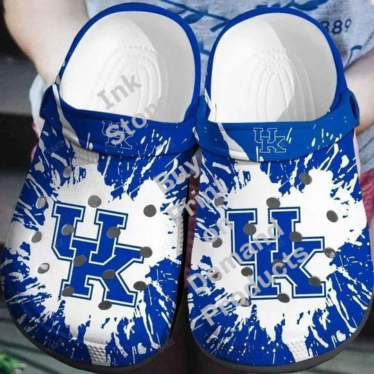 Footwearmerch Kentucky Wildcats Basketball Sport Crocs Crocband Shoes Clogs Custom Name For Men Women And Kids