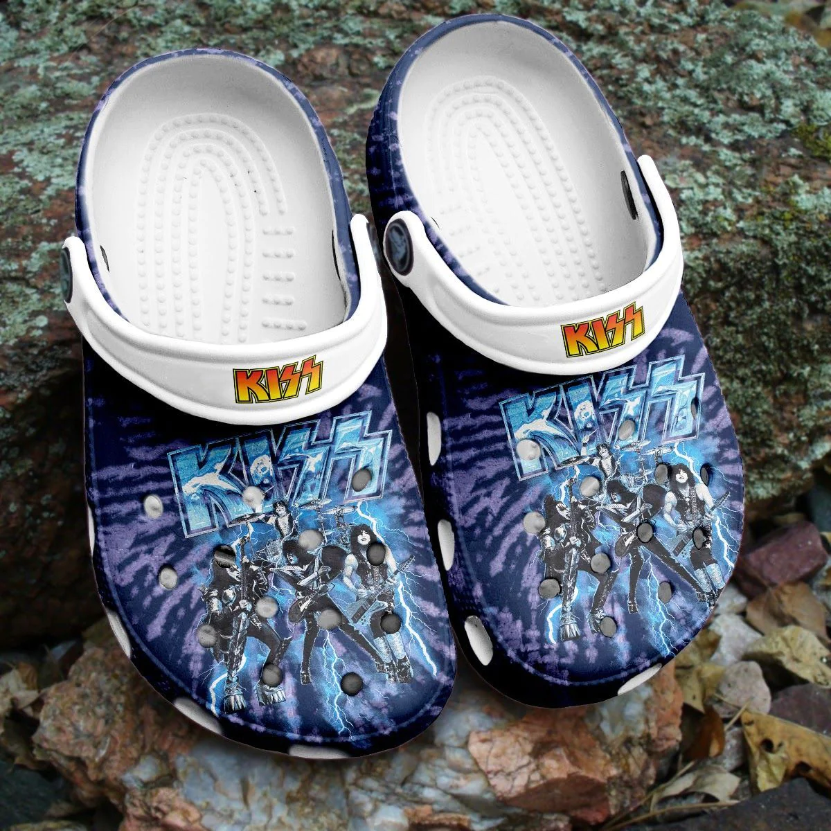 Footwearmerch Kiss Band Crocs Crocband Clogs Shoes Comfortable For Men Women