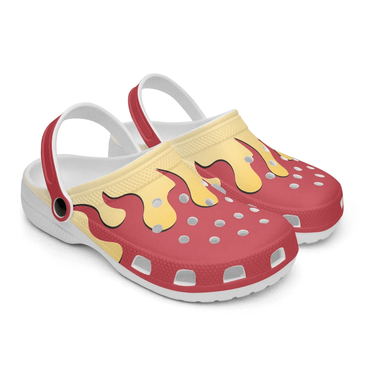 Footwearmerch Kyojuro Demon Slayer Custom Clogs