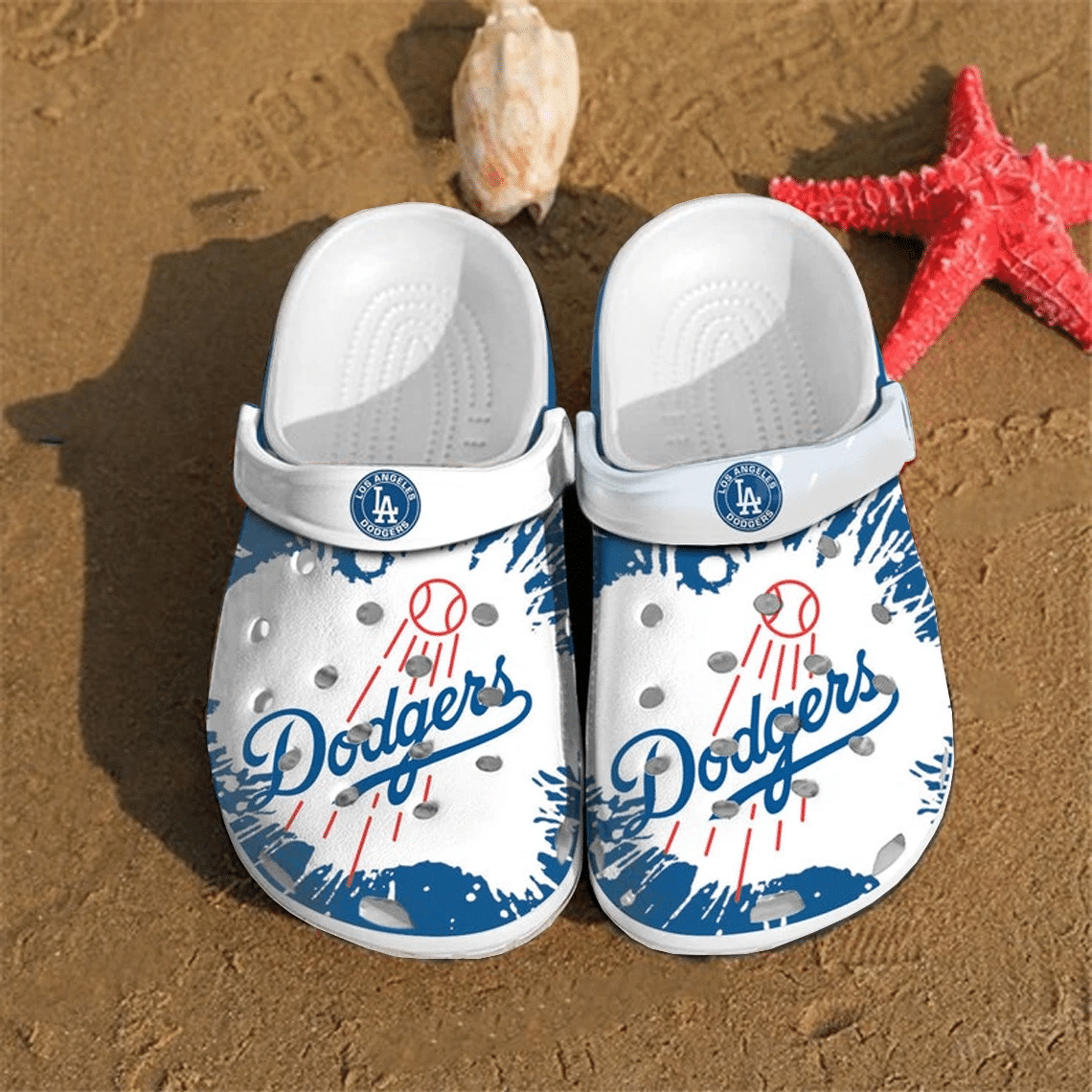 Footwearmerch LA Dodgers Crocs Clog Shoes