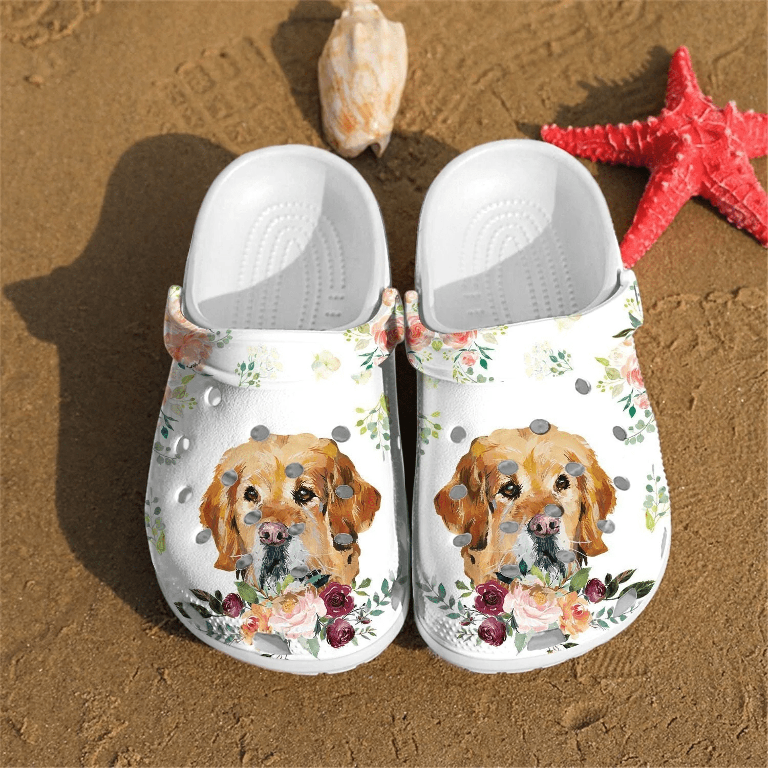 Footwearmerch Labrador Retriever shoes Crocs Crocband Clogs Shoes For Men Women