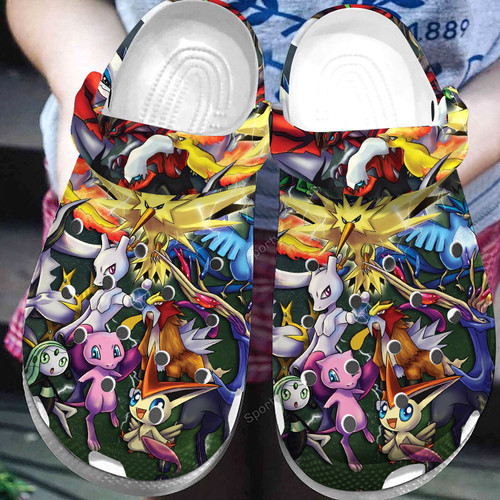 Footwearmerch Legendary Pokemon Clogs Shoes