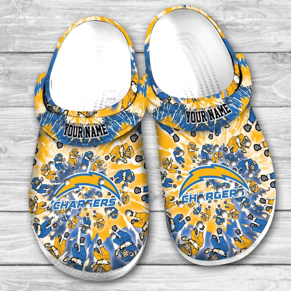 Footwearmerch Los Angeles Chargers Grateful Dead Custom Personalized