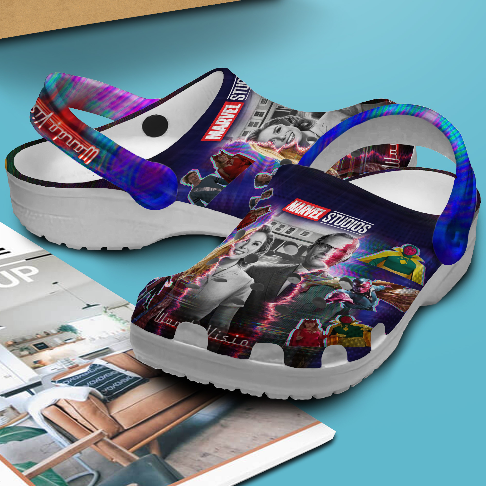 Footwearmerch Marvel Movie Crocs Crocband Clogs Shoes Comfortable For Men Women and Kids