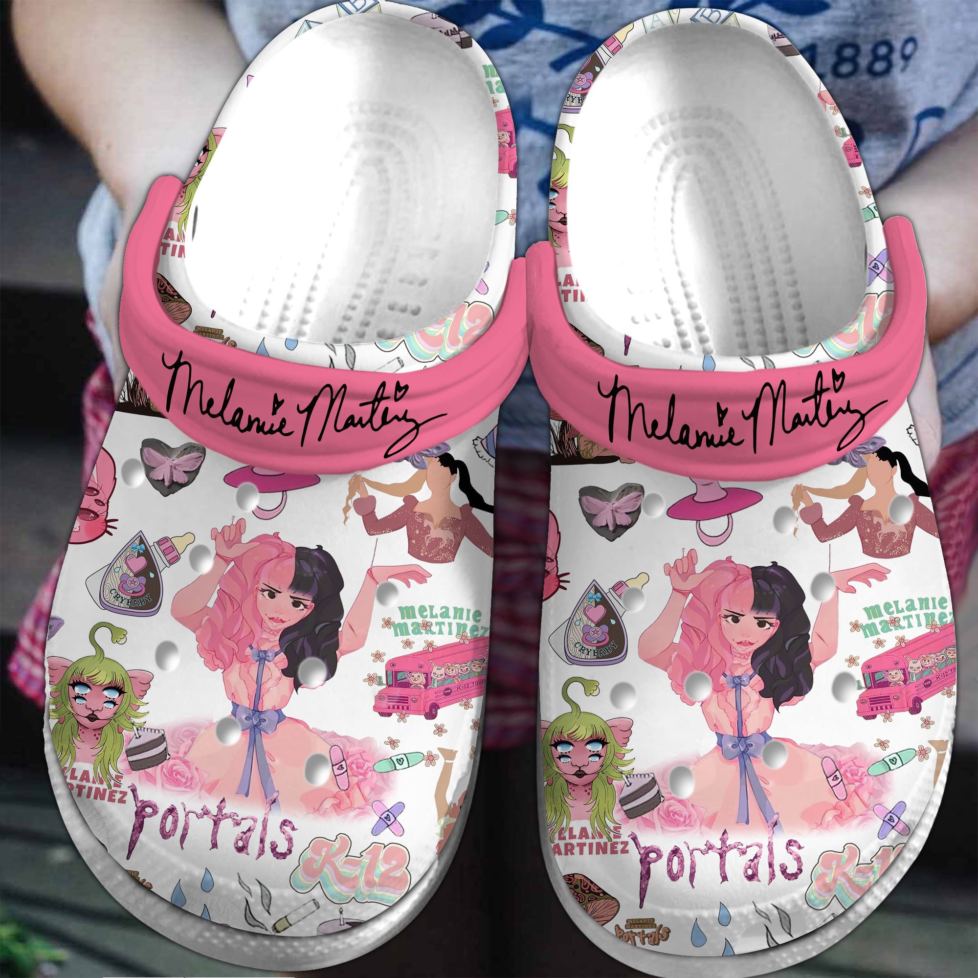 Footwearmerch Melanie Martinez Music Crocs Crocband Clogs Shoes Comfortable For Men Women and Kids