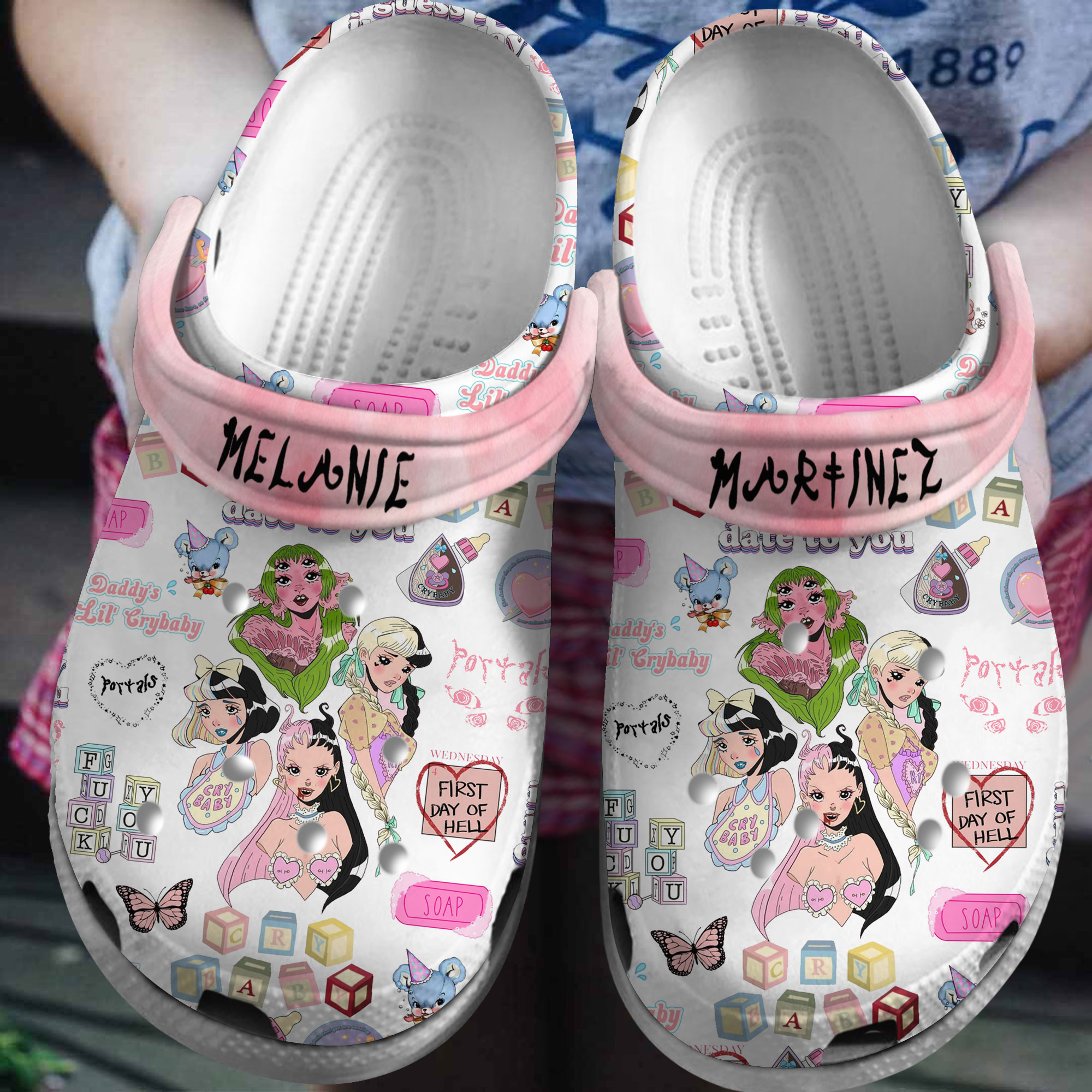 Footwearmerch Melanie Martinez Music Crocs Crocband Clogs Shoes Comfortable For Men Women and Kids
